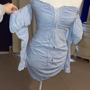 Oh polly sky blue dress in Great condition